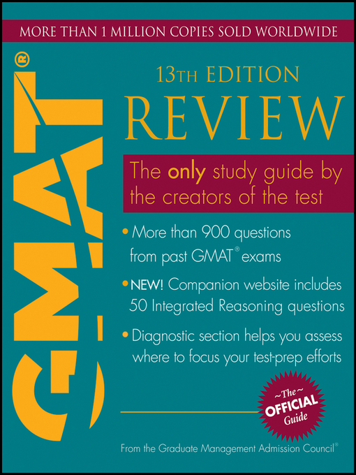 Title details for The Official Guide for GMAT Review by Graduate Management Admission Council (GMAC) - Available